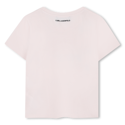 Camiseta de manga corta KARL LARGERFELD KIDS NI&Ntilde;A