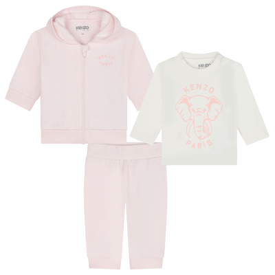 Pantal&oacute;n, chaqueta y camiseta KENZO KIDS UNISEXO