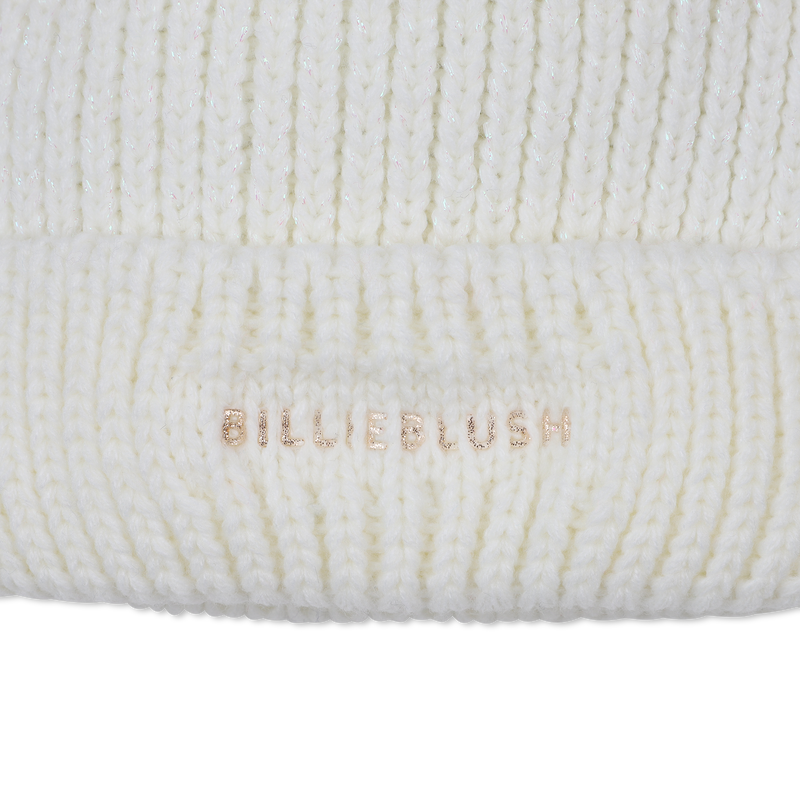 Gorro de pomp&oacute;n doble BILLIEBLUSH 
                        NI&Ntilde;A