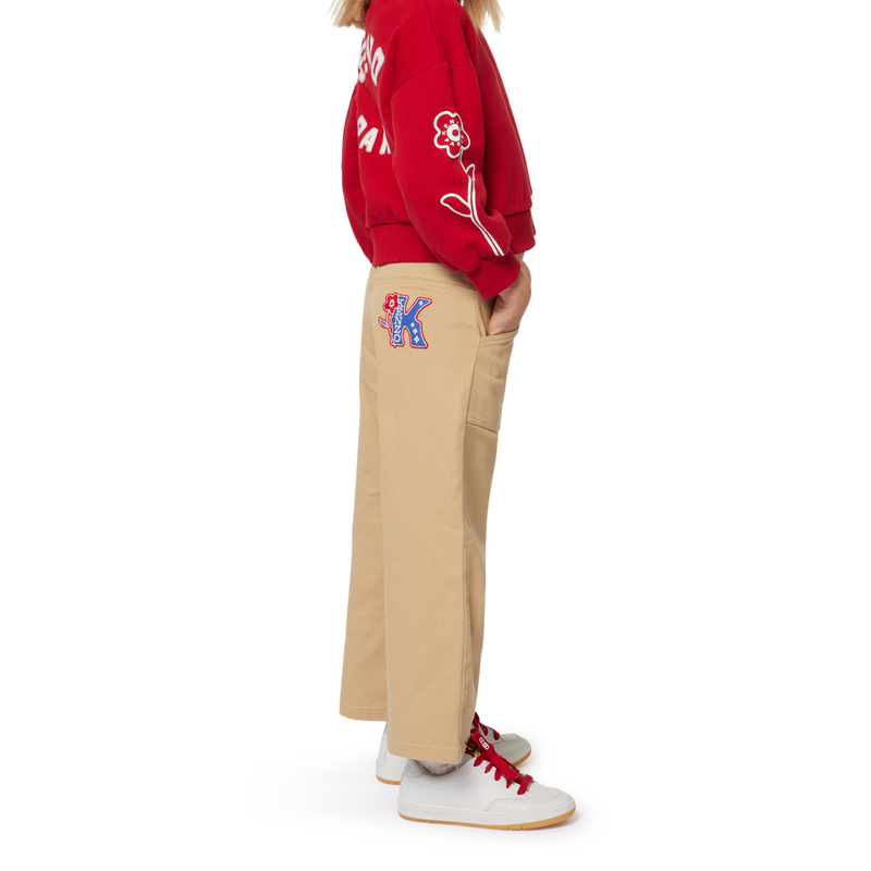 Sudadera de mulet&oacute;n de algod&oacute;n KENZO KIDS 
                        NI&Ntilde;A