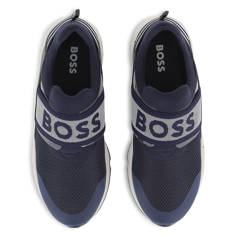ZAPATILLAS DE PIEL DE VACUNO BOSS 
                        NI&Ntilde;O
