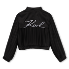 Chaqueta de manga plisada KARL LAGERFELD KIDS 
                    NI&Ntilde;A