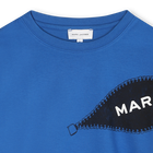 Camiseta de punto de algod&oacute;n MARC JACOBS 
                    NI&Ntilde;O