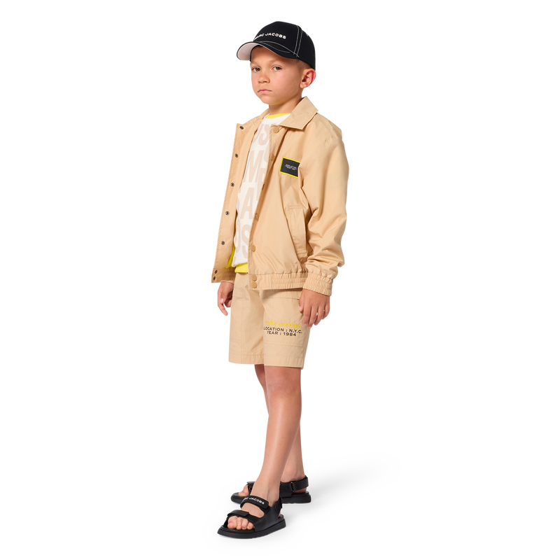 CHAQUETA DE LONA LIGERA MARC JACOBS 
                        NI&Ntilde;O