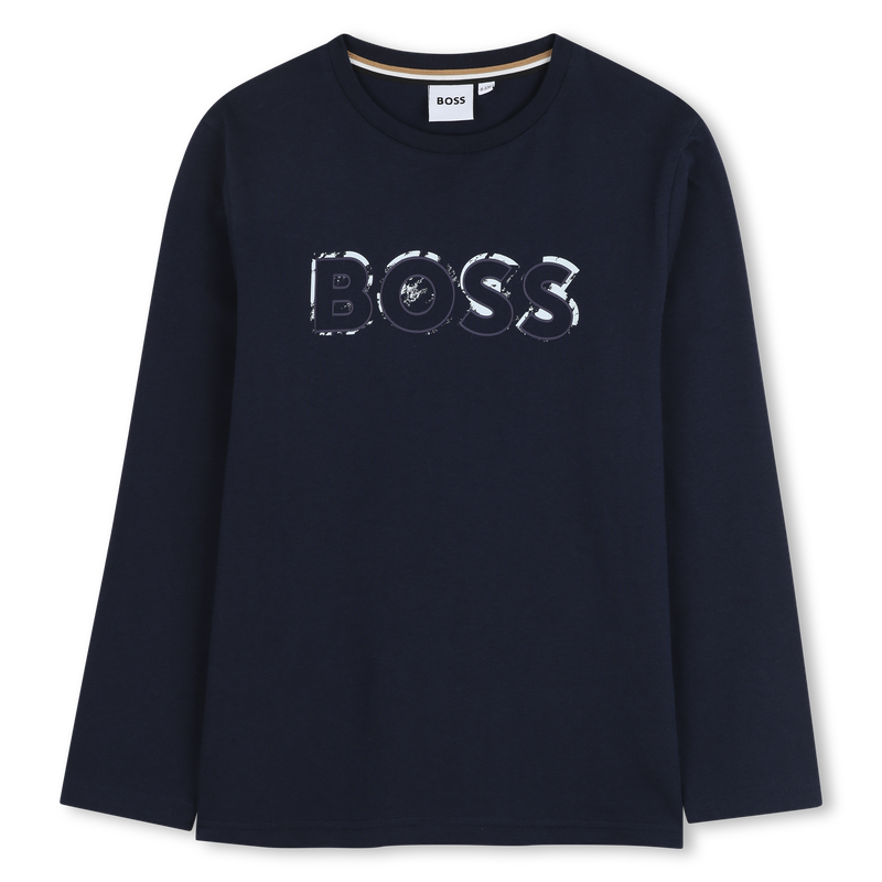 Camiseta de manga larga BOSS 
                        NI&Ntilde;O