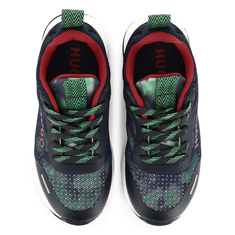 Deportivas con cordones HUGO 
                        NI&Ntilde;O