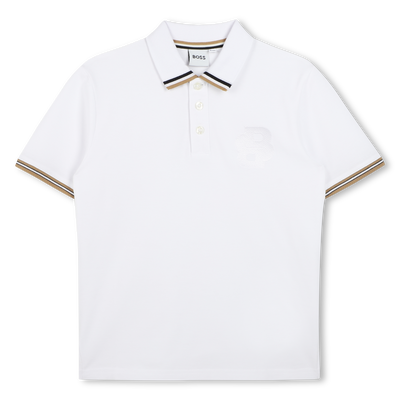 Polo de manga corta BOSS NI&Ntilde;O