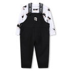 Conjunto de mono y camiseta KARL LAGERFELD KIDS 
                    NI&Ntilde;O