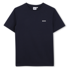 Camiseta de mangas cortas, MARINO, hi-res