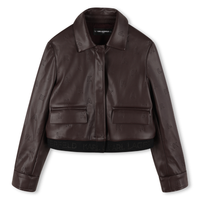 Chaqueta con cierre de cremallera KARL LARGERFELD KIDS NIÑA