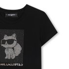 Camiseta KARL LAGERFELD KIDS 
                    NI&Ntilde;A