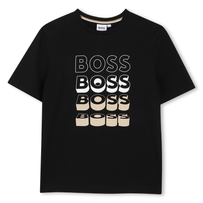 Camiseta de manga corta BOSS NI&Ntilde;O