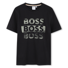 Camiseta de manga corta, NEGRO, hi-res