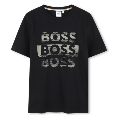 Camiseta de manga corta BOSS NI&Ntilde;O