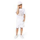 Camiseta manga corta y algod&oacute;n BOSS 
                    NI&Ntilde;O
