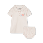 Conjunto de vestido y pololos KENZO KIDS 
                    NI&Ntilde;A