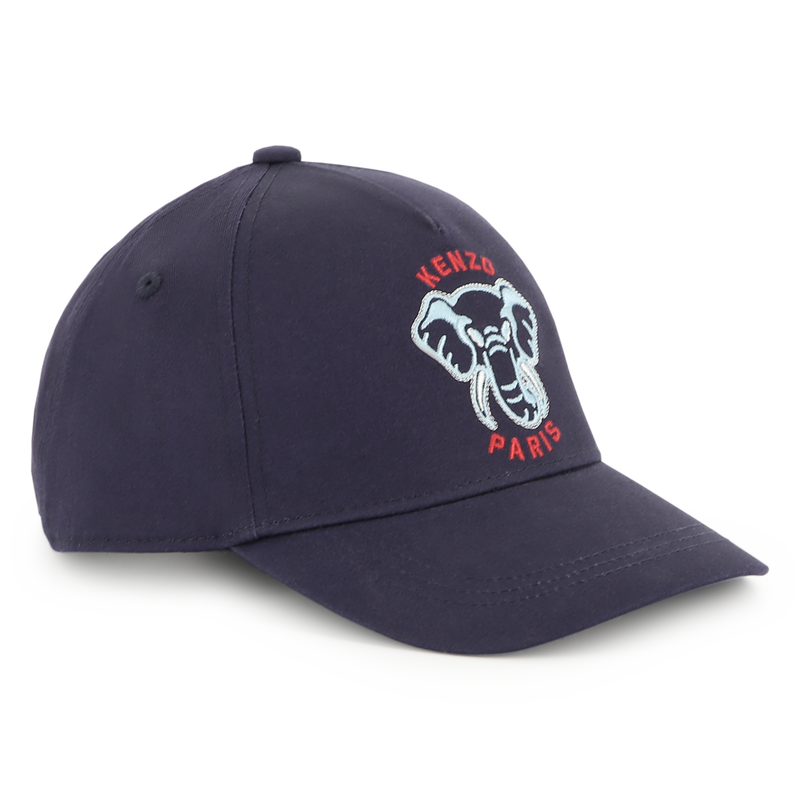 Gorra de algod&oacute;n bordada KENZO KIDS 
                        UNISEXO