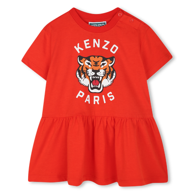 Vestido de manga corta KENZO KIDS NI&Ntilde;A