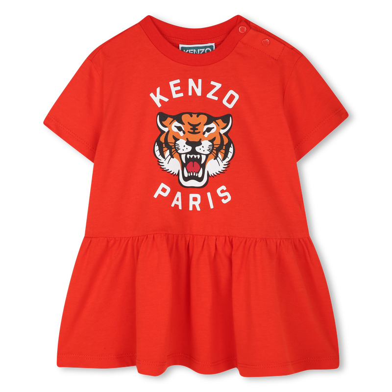 Vestido de manga corta KENZO KIDS 
                        NI&Ntilde;A