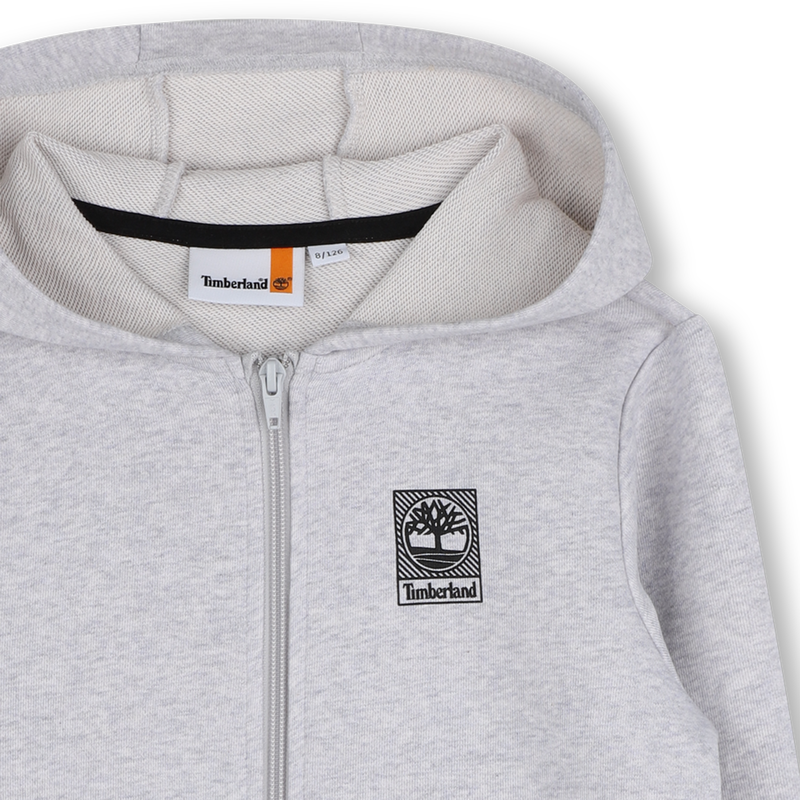 C&aacute;rdigan con capucha de vell&oacute;n TIMBERLAND 
                        NI&Ntilde;O