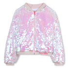 Bomber de purpurina BILLIEBLUSH 
                    NI&Ntilde;A
