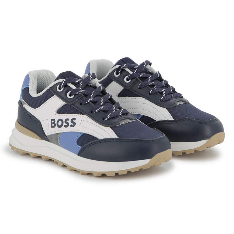 Zapatillas con cordones BOSS 
                        NI&Ntilde;O