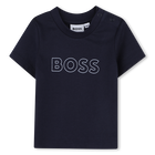 Conjunto de c&aacute;rdigan + pantal&oacute;n + camiseta BOSS 
                    NI&Ntilde;O