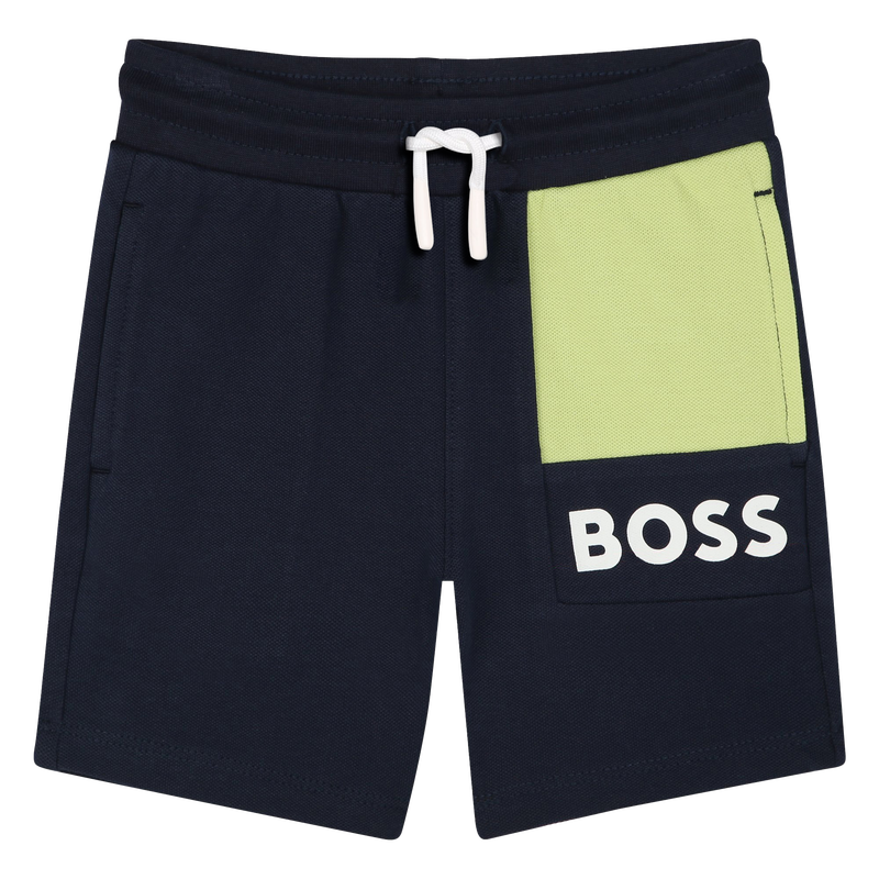 Pantal&oacute;n de algod&oacute;n forrado BOSS 
                        NI&Ntilde;O