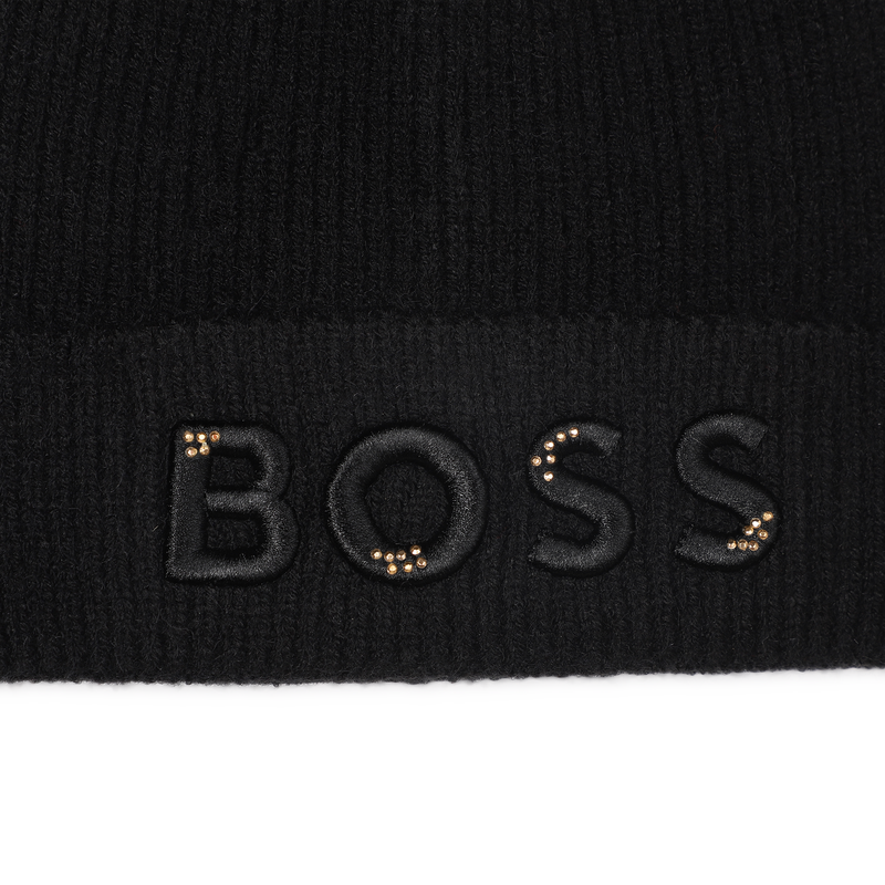 Gorro de punto BOSS 
                        NI&Ntilde;A