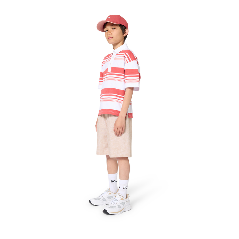 ZAPATILLAS CON CORDONES BOSS 
                        NI&Ntilde;O