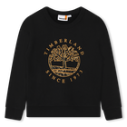 Sudadera de mulet&oacute;n afelpado TIMBERLAND 
                    NI&Ntilde;O