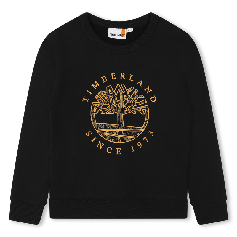 Sudadera de mulet&oacute;n afelpado TIMBERLAND 
                        NI&Ntilde;O