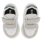 Zapatillas con rayas de velcro BOSS 
                    NI&Ntilde;O