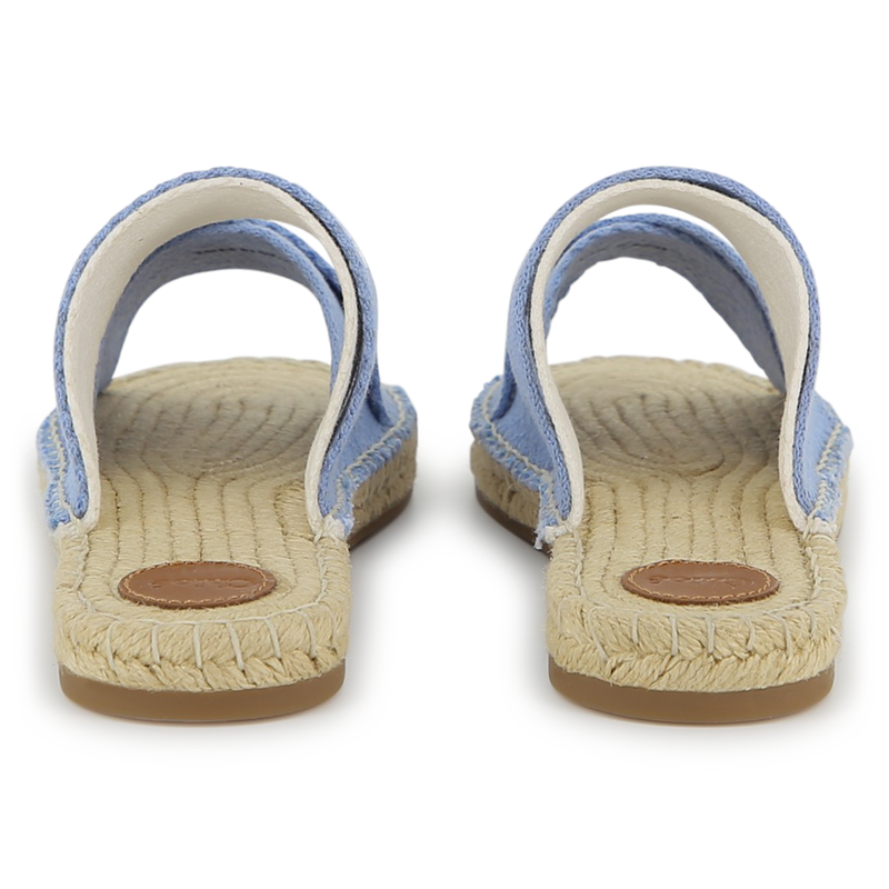 SANDALIAS DE TIRAS CHLOE 
                        NI&Ntilde;A