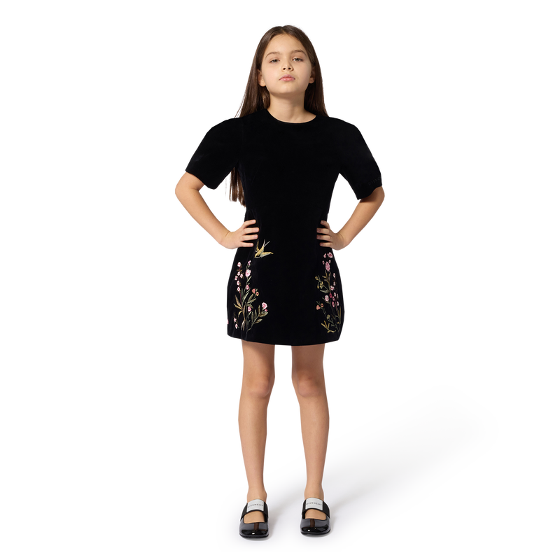 Vestido de terciopelo GIVENCHY 
                        NI&Ntilde;A