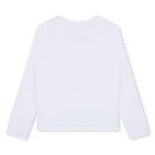 Camiseta manga larga y algod&oacute;n MICHAEL KORS 
                    NI&Ntilde;A