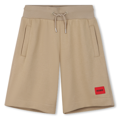 PANTALONES CORTOS DE FELPA HUGO NI&Ntilde;O