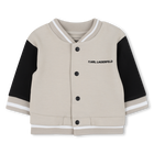 Conjunto de c&aacute;rdigan y pantal&oacute;n en doble jersey KARL LAGERFELD KIDS 
                    NI&Ntilde;O