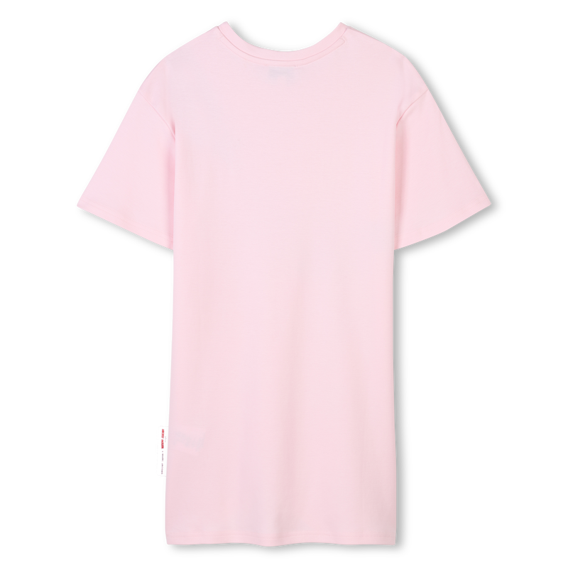 Vestido manga corta y algod&oacute;n MARC JACOBS 
                        NI&Ntilde;A