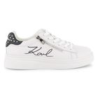 Zapatillas de piel de vacuno KARL LAGERFELD KIDS 
                    NI&Ntilde;A