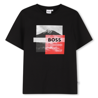 Camiseta de manga corta BOSS NI&Ntilde;O