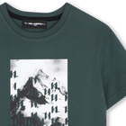 Camiseta de mangas cortas KARL LAGERFELD KIDS 
                    NI&Ntilde;O