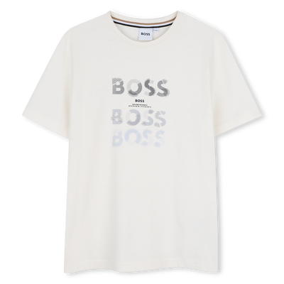 Camiseta de mangas cortas BOSS NI&Ntilde;O