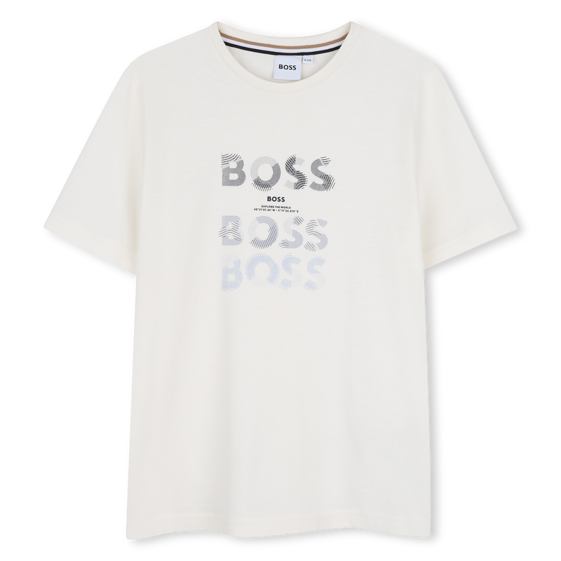 Camiseta de mangas cortas BOSS 
                        NI&Ntilde;O