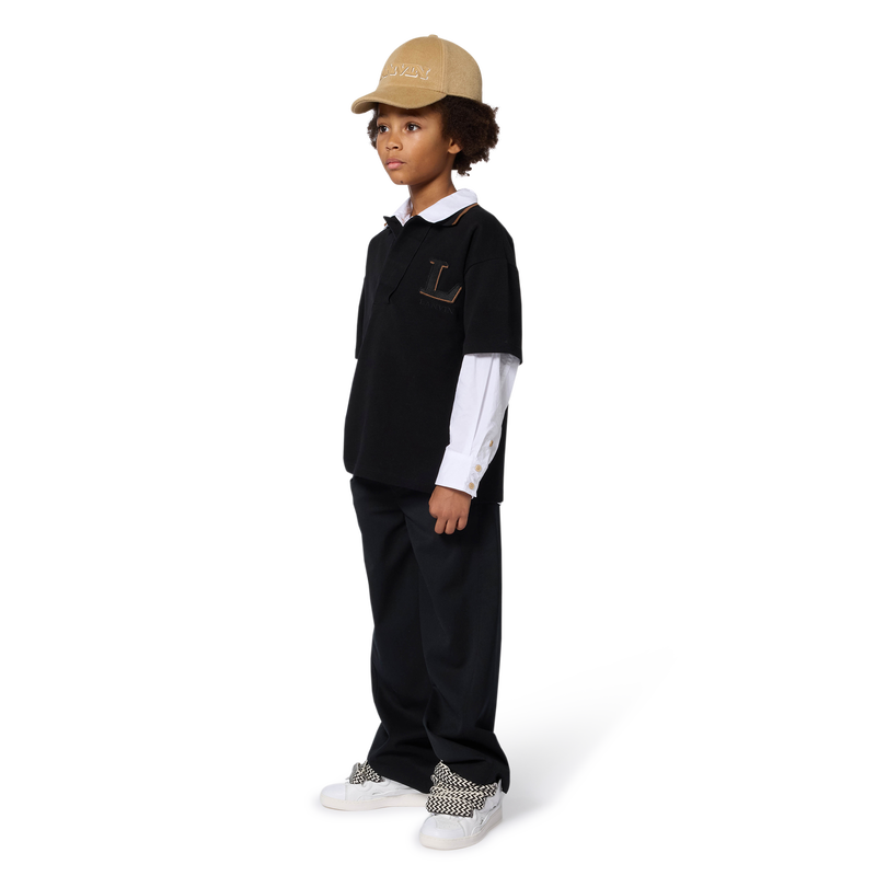 Polo de manga corta LANVIN 
                        NI&Ntilde;O