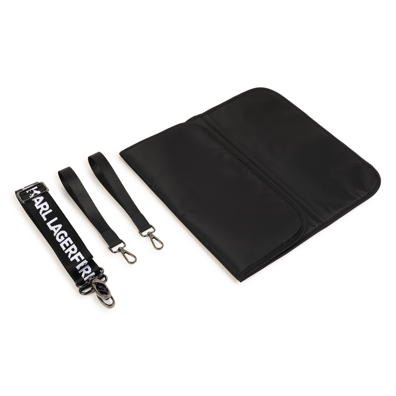 Bolso cambiador estampado KARL LAGERFELD KIDS 
                        UNISEXO