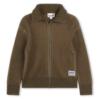 Chaqueta de punto y cremallera TIMBERLAND 
                    NI&Ntilde;O