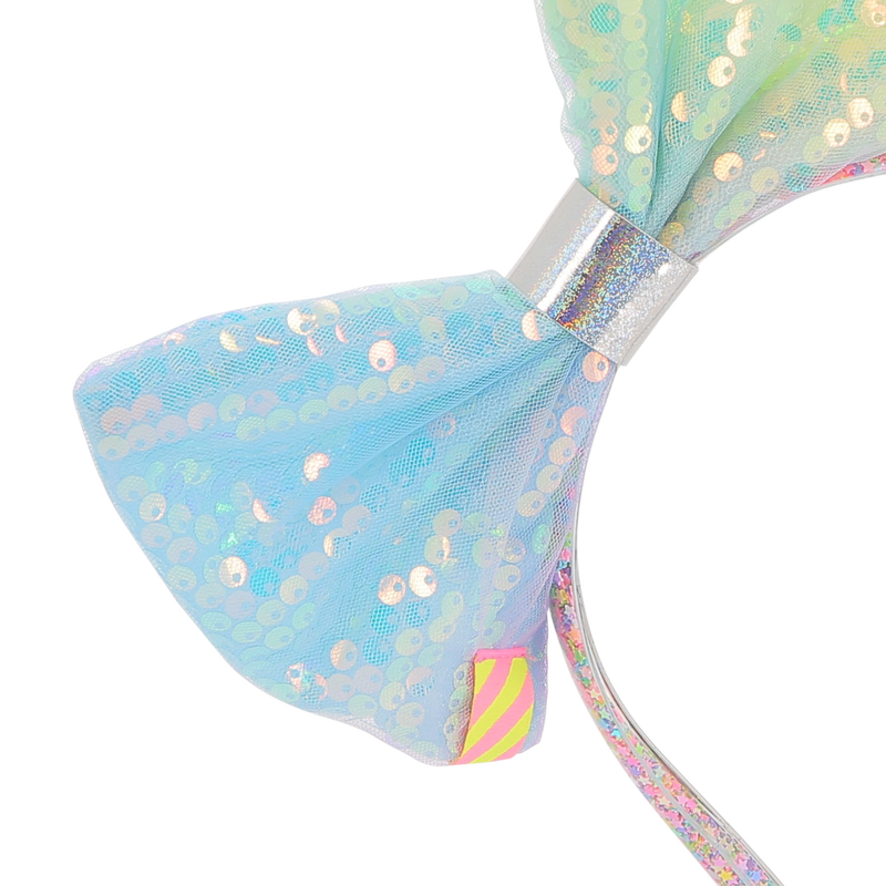 Diadema con lazo y lentejuelas BILLIEBLUSH 
                        NI&Ntilde;A