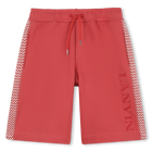 Bermudas de felpa, ROJO VIVO, hi-res