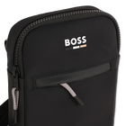 Bolso bandolera textil recubierto BOSS 
                    NI&Ntilde;O